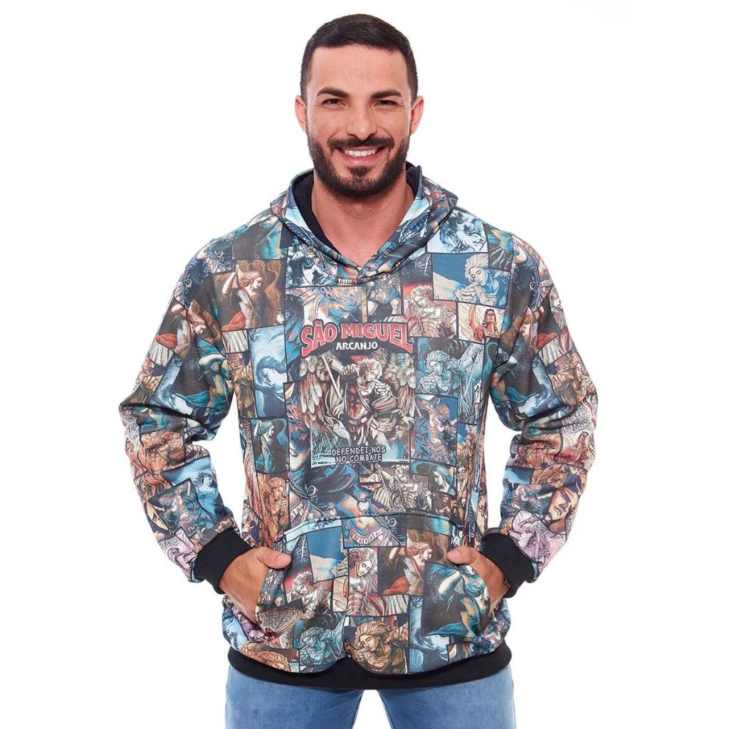 Moletom Masculino São Miguel Arcanjo